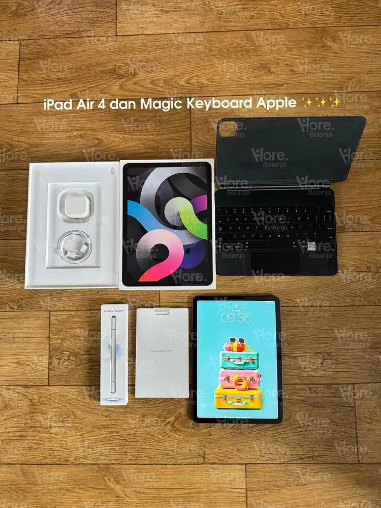 iPad Air 4 dan Magic Keyboard original apple