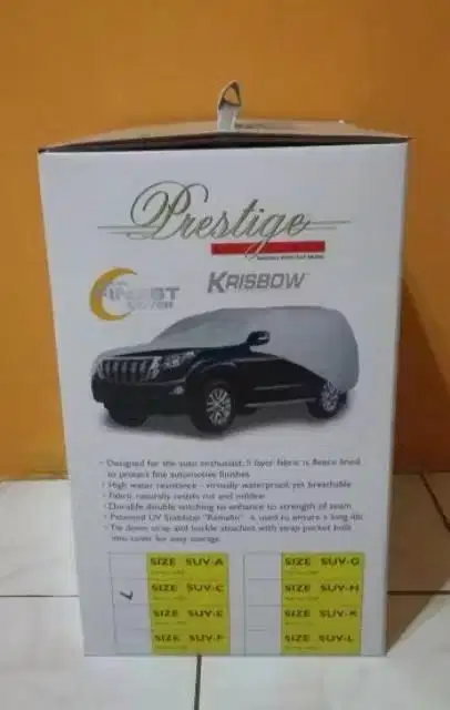 Jual sarung cover mobil merek krisbow