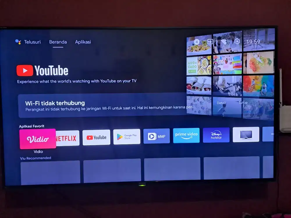 Sharp Aquos LED Android TV 50 Inchi