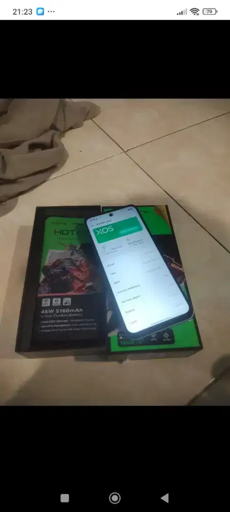 Invinix HOT60i 6+6/128 FULL set mulus