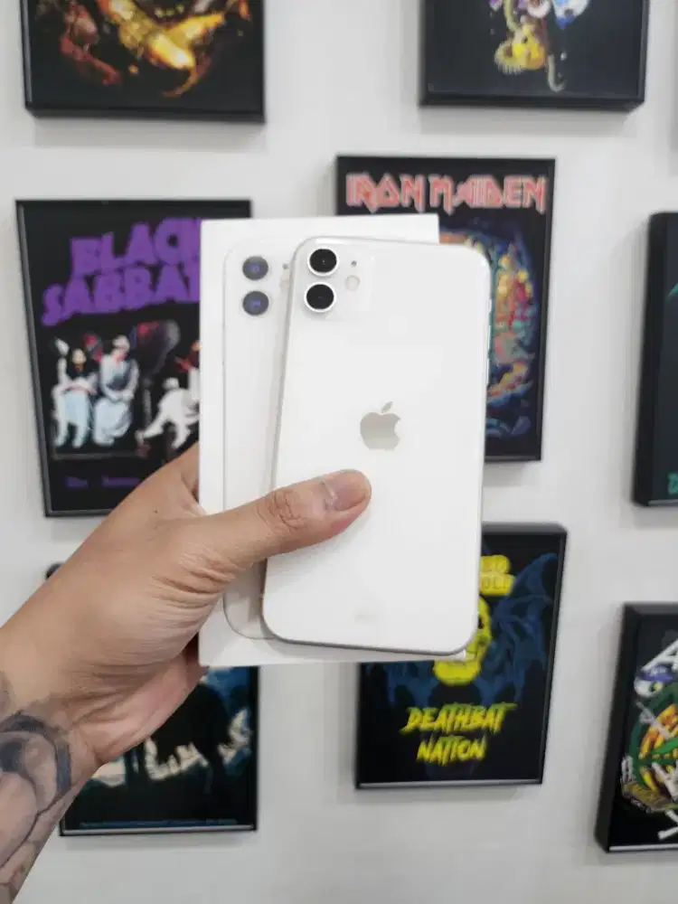 Iphone 11 64GB Fullset Ibox White