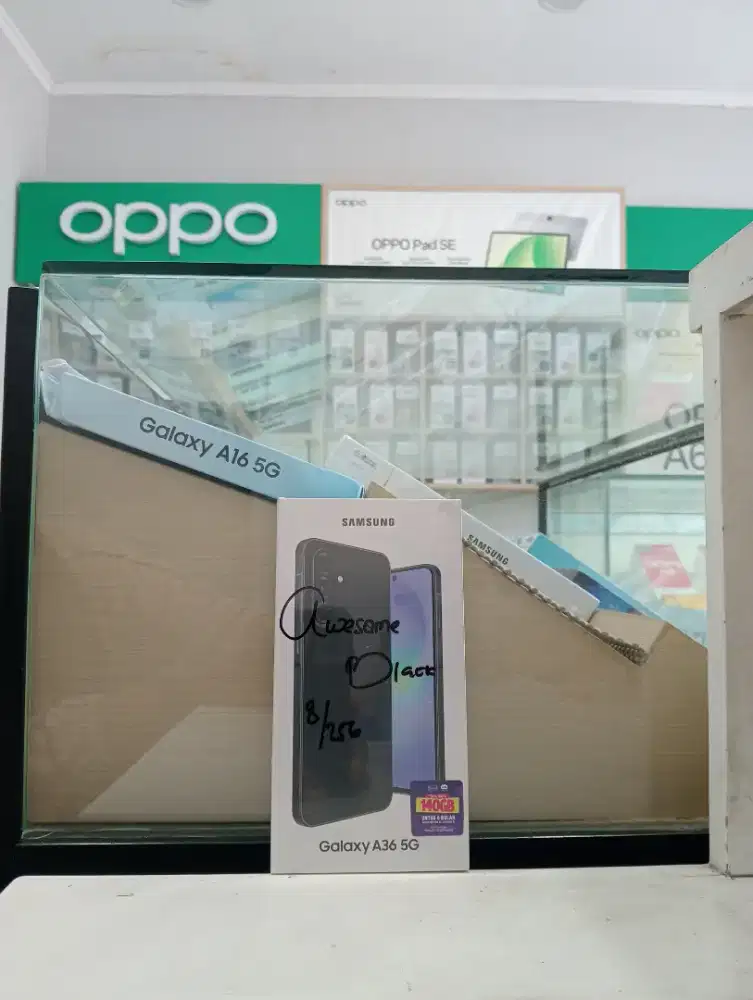 SAMSUNG A36 5G 8/256 NEW MURAH QR GADGET