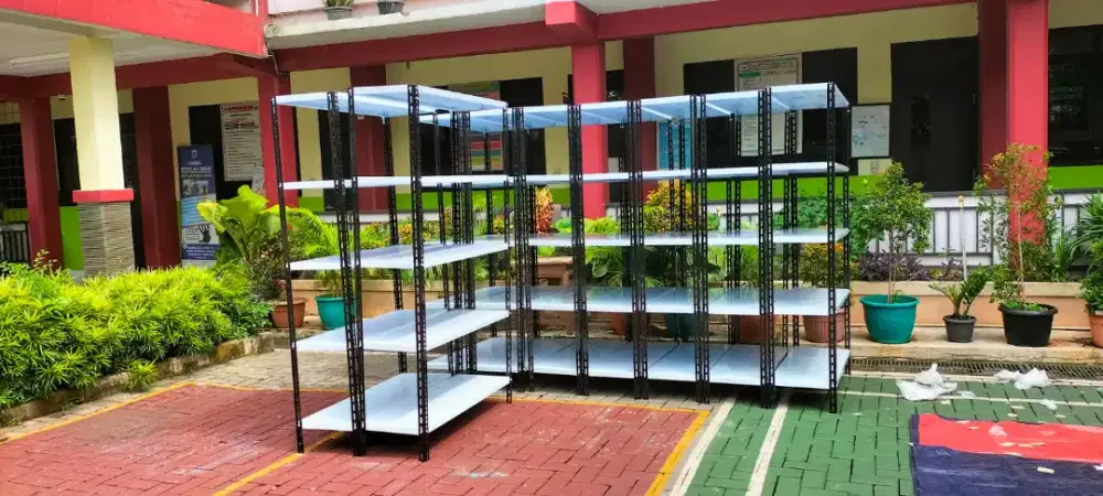 Rak besi ful besi anti rayap