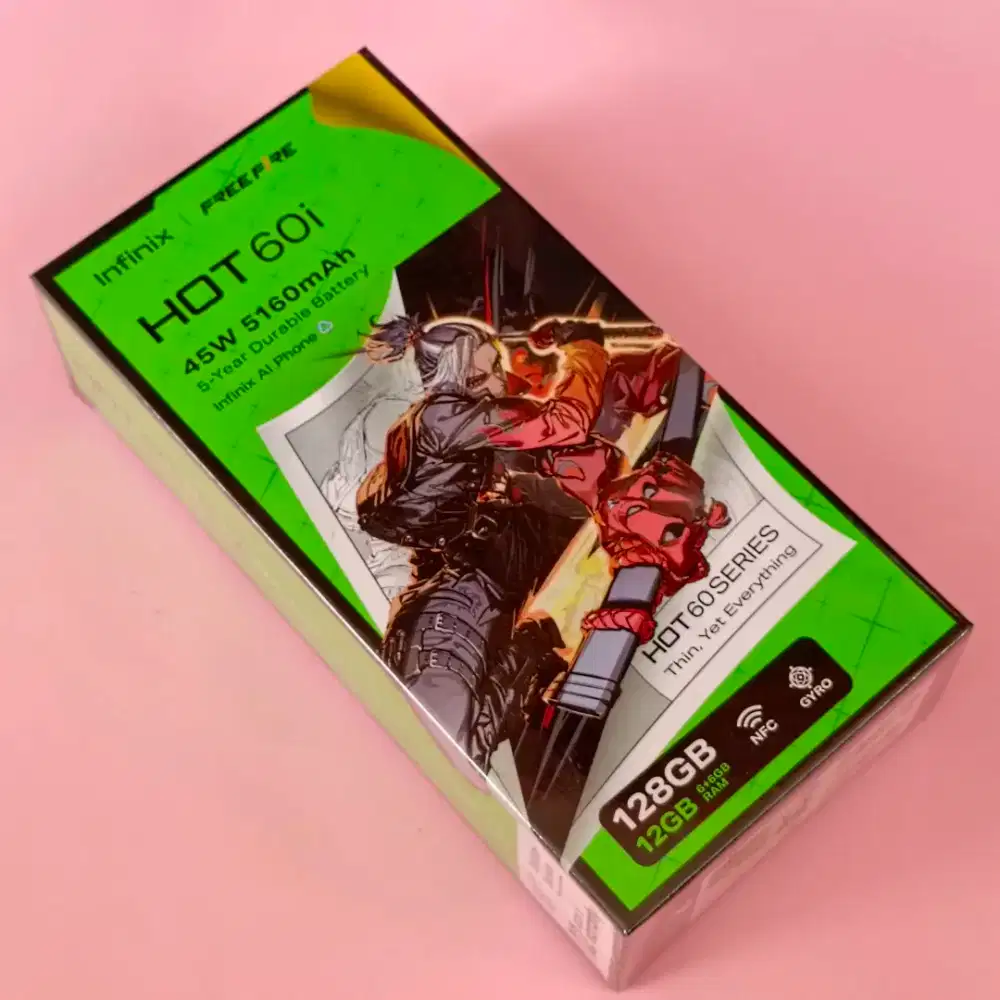 INFINIX HOT 60i 6/128 GARANSI RESMI