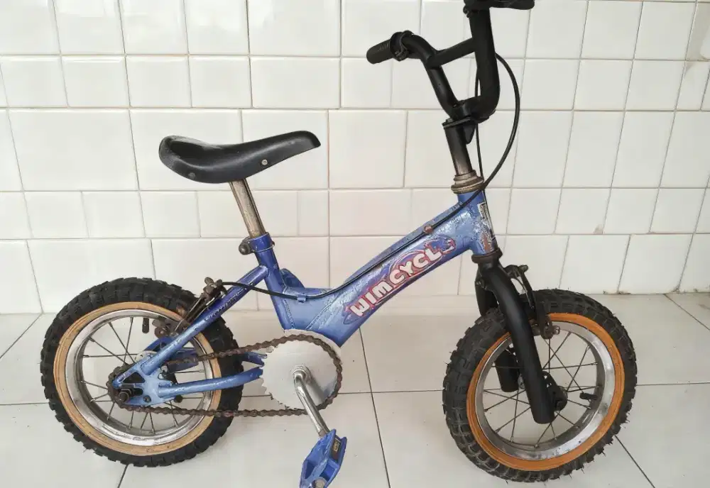 Sepeda anak kecil wimcycle asli
