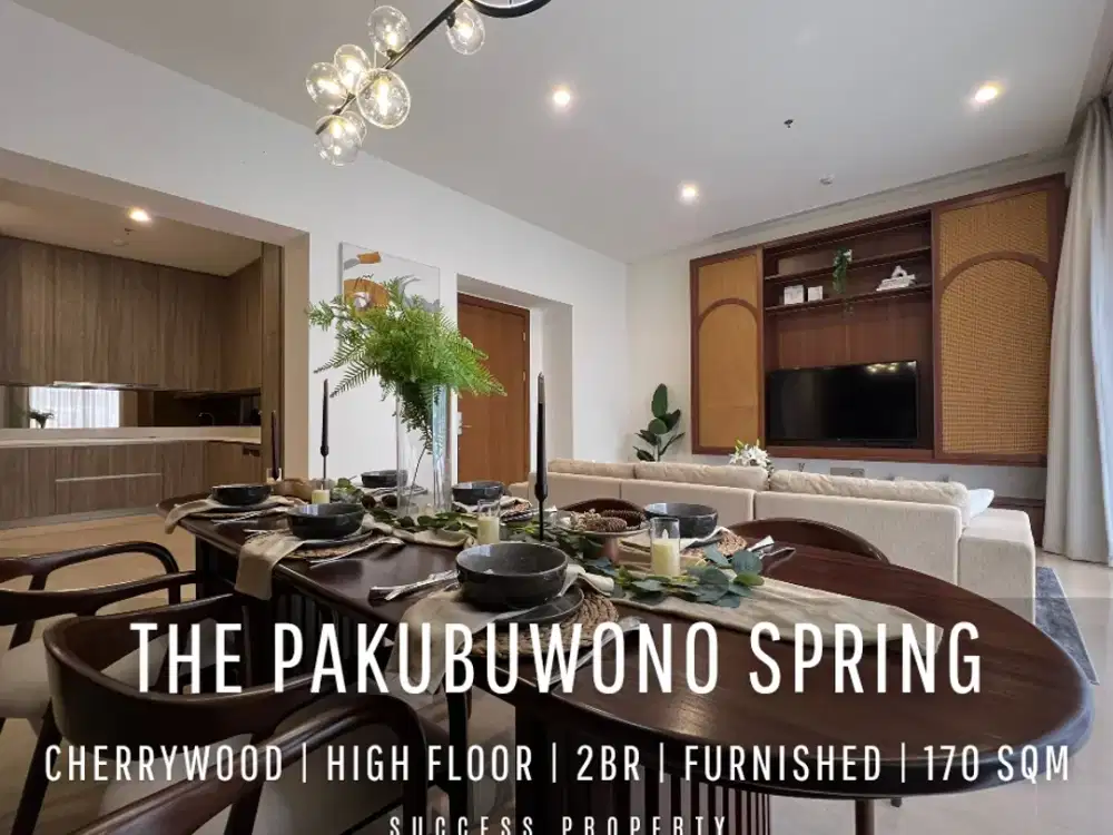 The Pakubuwono Spring Apartment 2 BR Fully Furnished High Floor with City View
