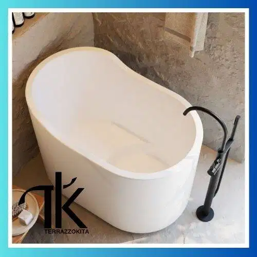 Bathtub teraso tipe duduk handmade