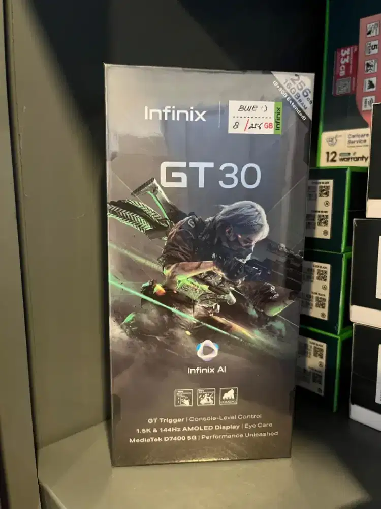Promo INFINIX GT 30 5G 8/256 GB NEW SEGEL