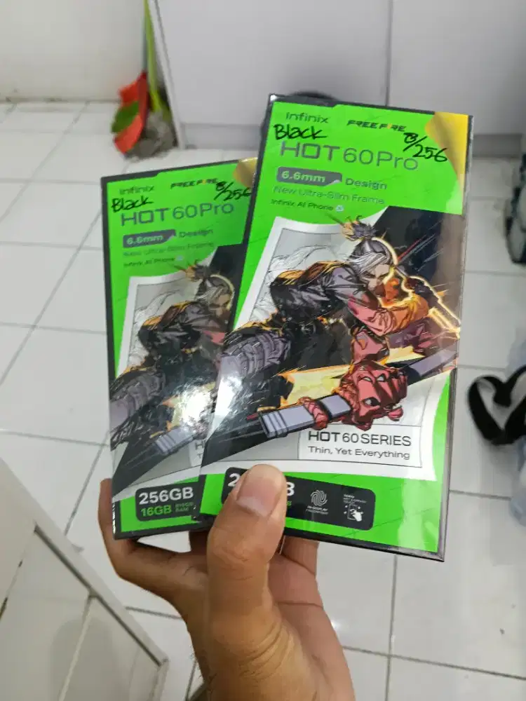 Infinix hot 60 pro 8/256 hitam newww