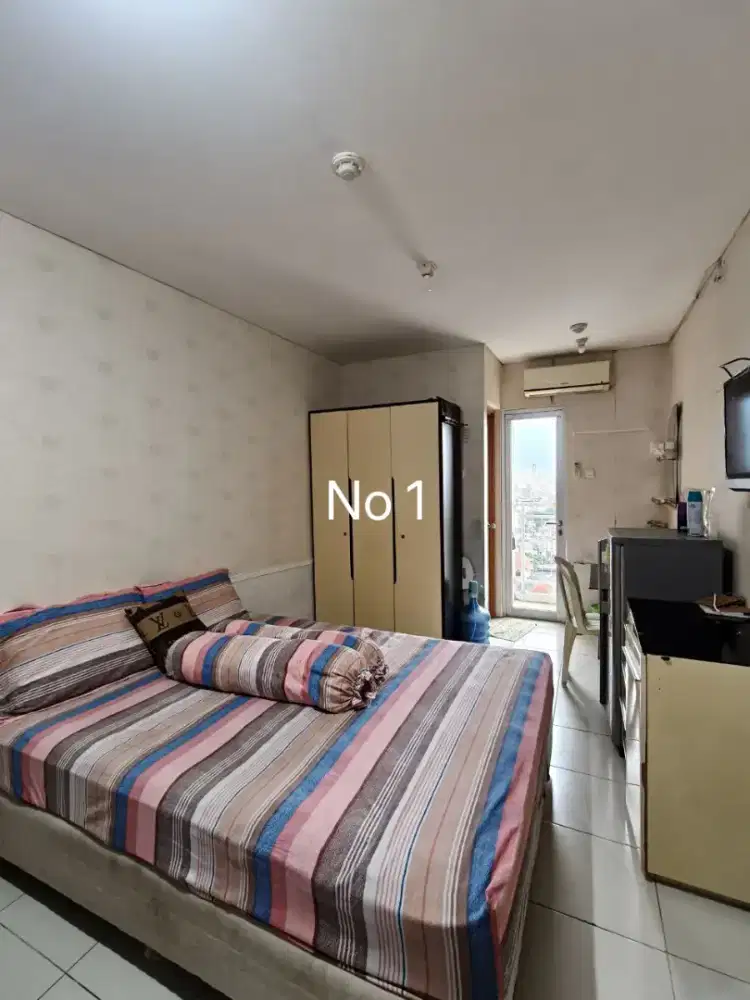 Gunawangsa Manyar Studio Furnished SHMRS dekat Araya Merr Puncak ITS