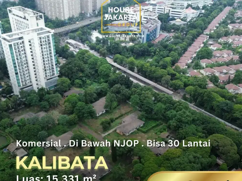 Dijual Tanah Luas 15.331 m² Komersial Strategis Kalibata – Harga di Bawah NJOP