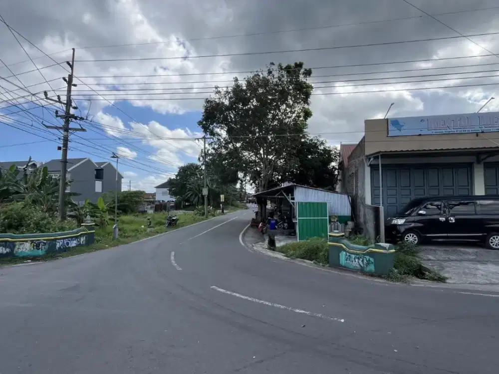 Di Jual Tanah Godean, Asri Tepi Sawah Dekat SMAN 1 Godean