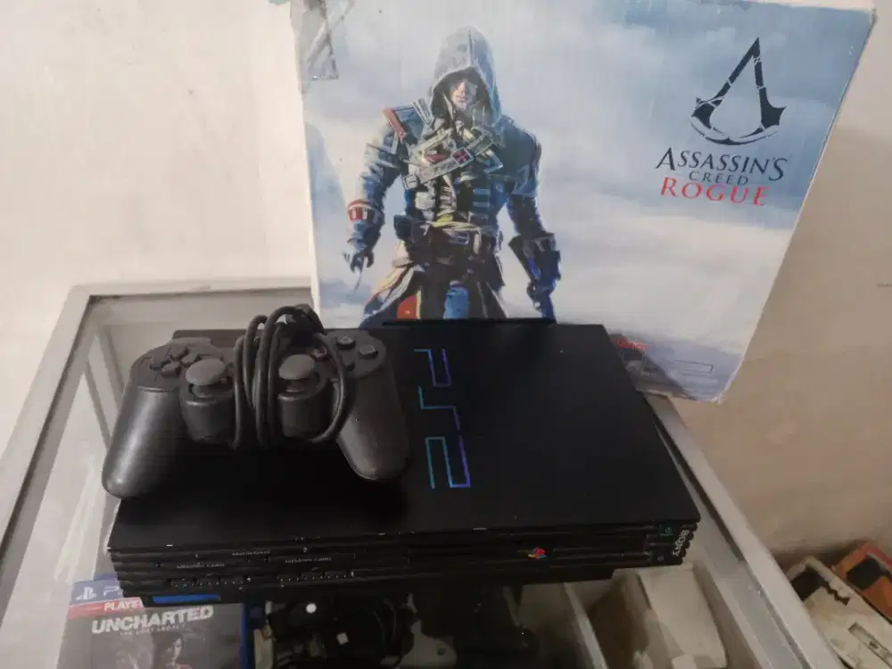 PS2 Fat Hardisk Fullgame Murah 80GB Hdd 160GB  Tebal Matrix Bekas