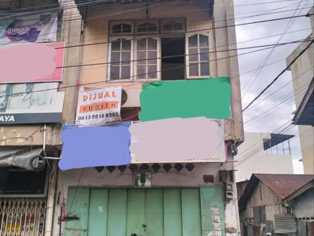 DIJUAL CEPAT BU ‼️ RUKO 3 LANTAI LOKASI PINGGIR JALAN AR HAKIM MEDAN COCOK UNTUK USAHA