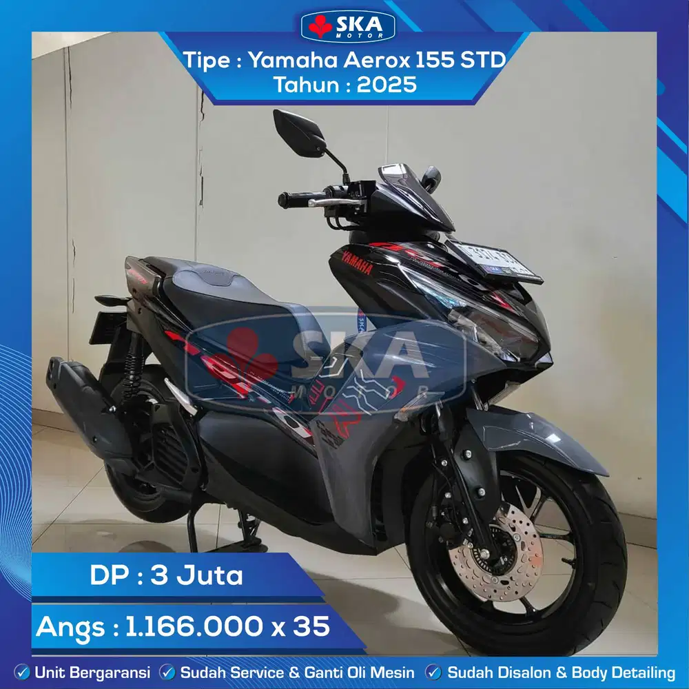 Yamaha Aerox 155 STD Tahun 2025