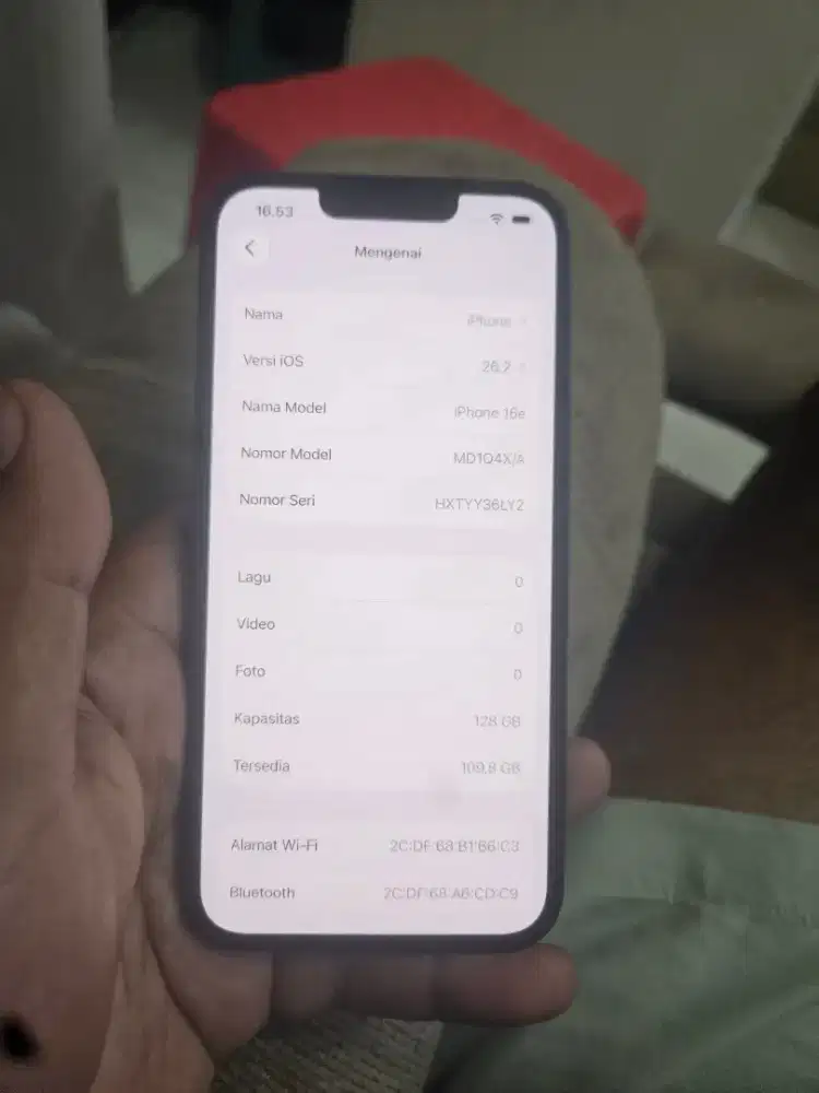 iphone 16e 128gb inter all operator