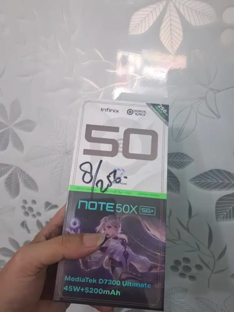 Infinix note 50x  5G new segel  8/256