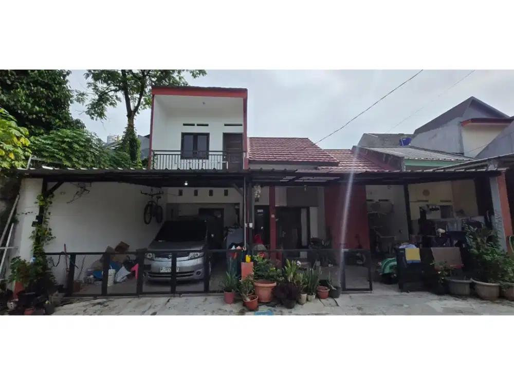 DIJUAL RUMAH 2 LANTAI BAGUS STRATEGIS SIAP HUN CIMANGGIS DEPOK BO175