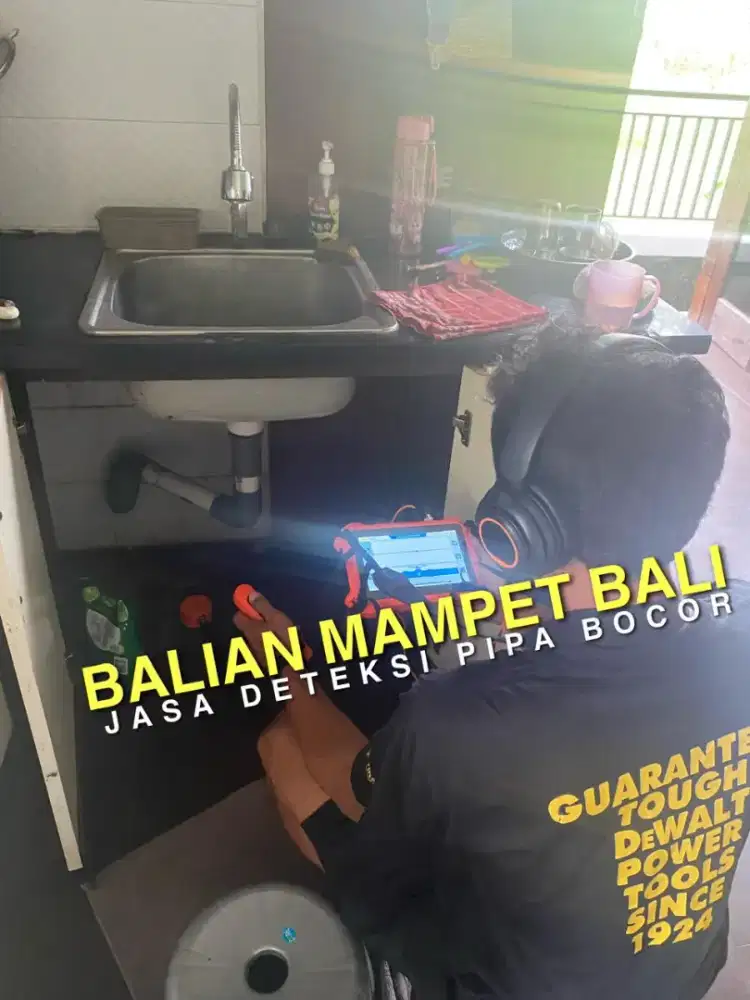 TUKANG MAMPET, DETEKSI KERAN BOCOR DINDING / LANTAI, SEDOT KURAS WC