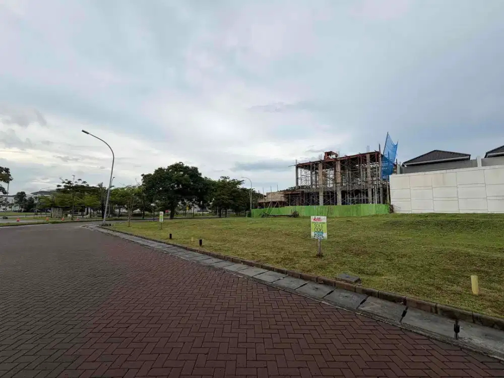 Kavling Golf Island PIK Hoek 470m2 (19x25)