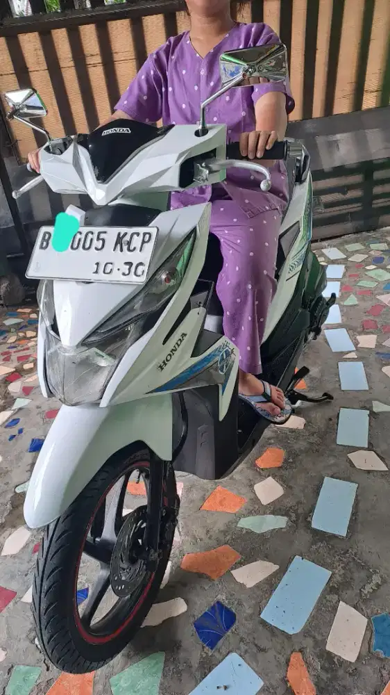 Beat FI ECO ESP pjk ON Baru bayar surat komplit tarikan responsif joz