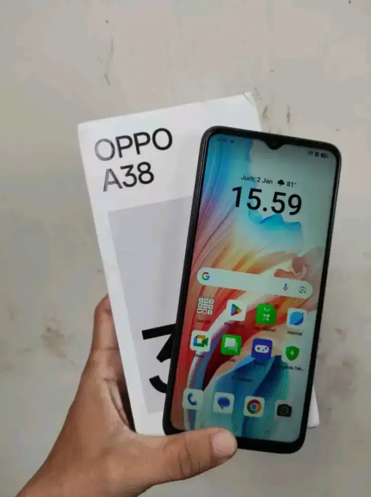OPPO A38 RAM 4+4/128 ORIGINAL NO MINUS