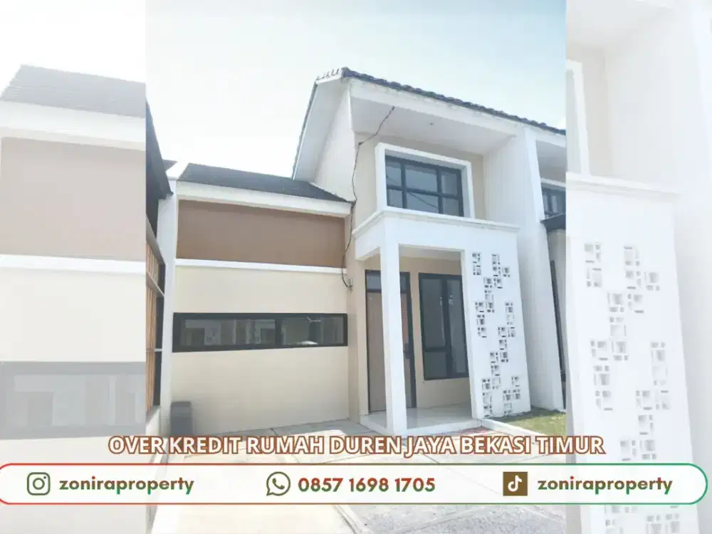 Rumah Murah Take Over 45 Jt dkt Stasiun KRL Bekasi Kencana Residence