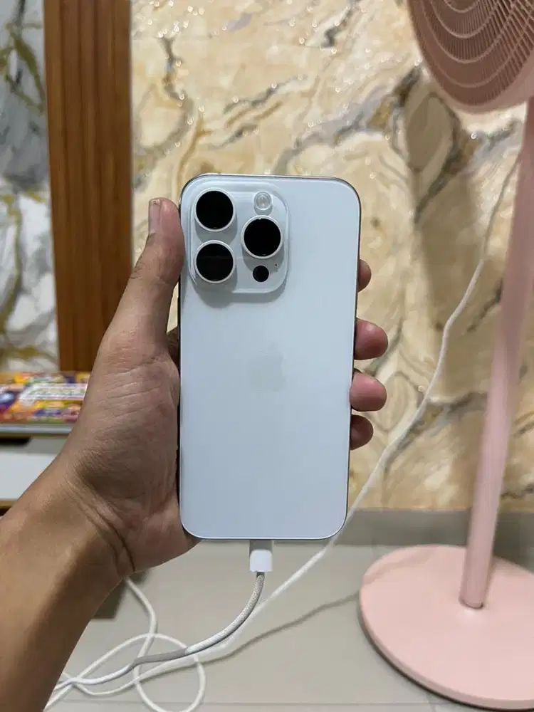 IPHONE 15 PRO 128GB FULLSET ! EX INTER ALLOP! MULUS NO MINUS ! NEGO