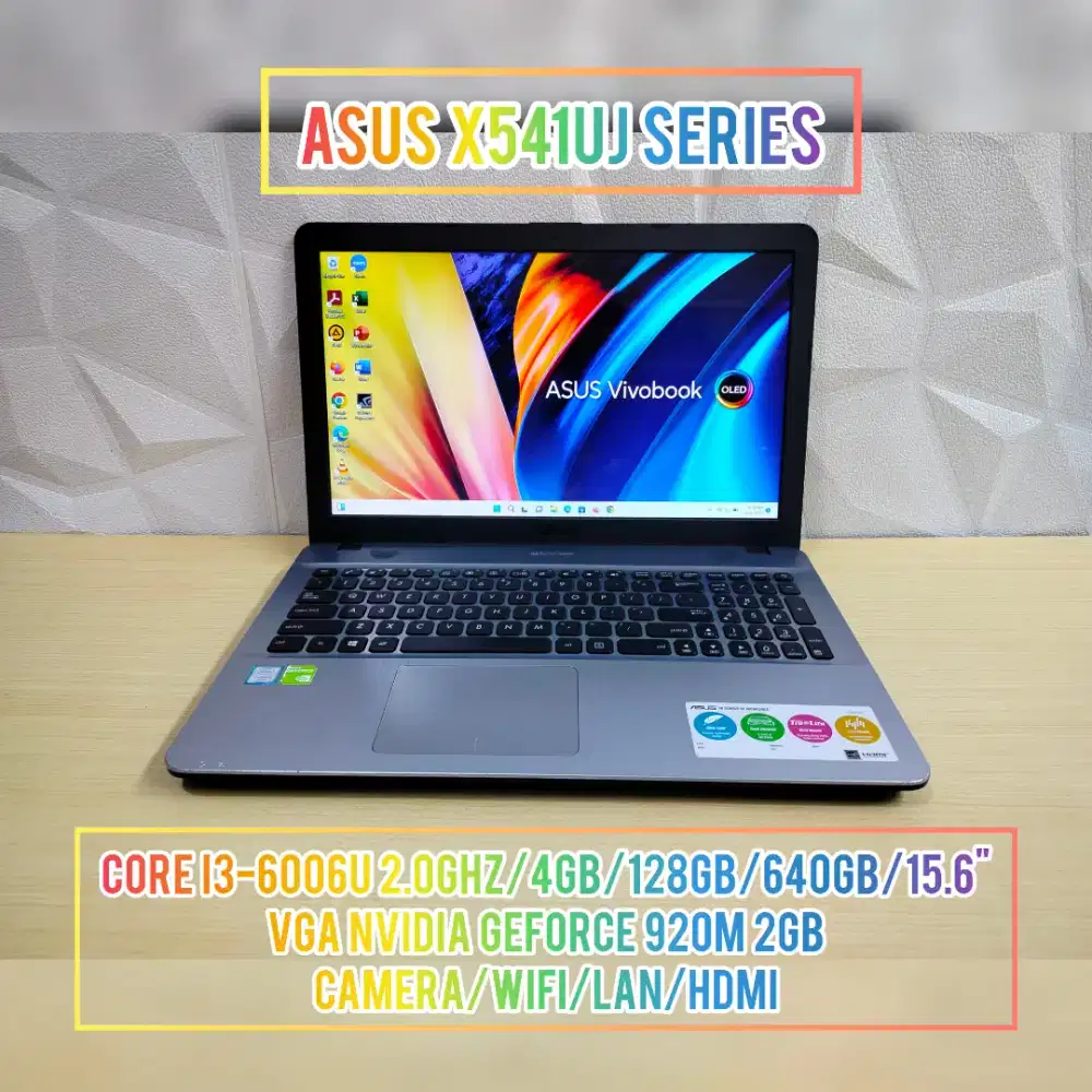 Laptop Asus X541UJ Bagus