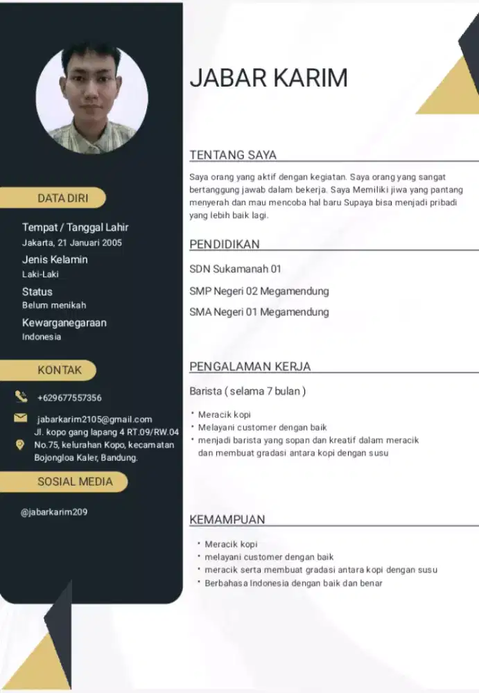 Cari pekerjaan apa saja