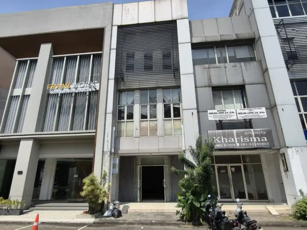 Disewakan Ruko Siap Huni Berlokasi Strategis Di Jalan Utama Alam Sutera