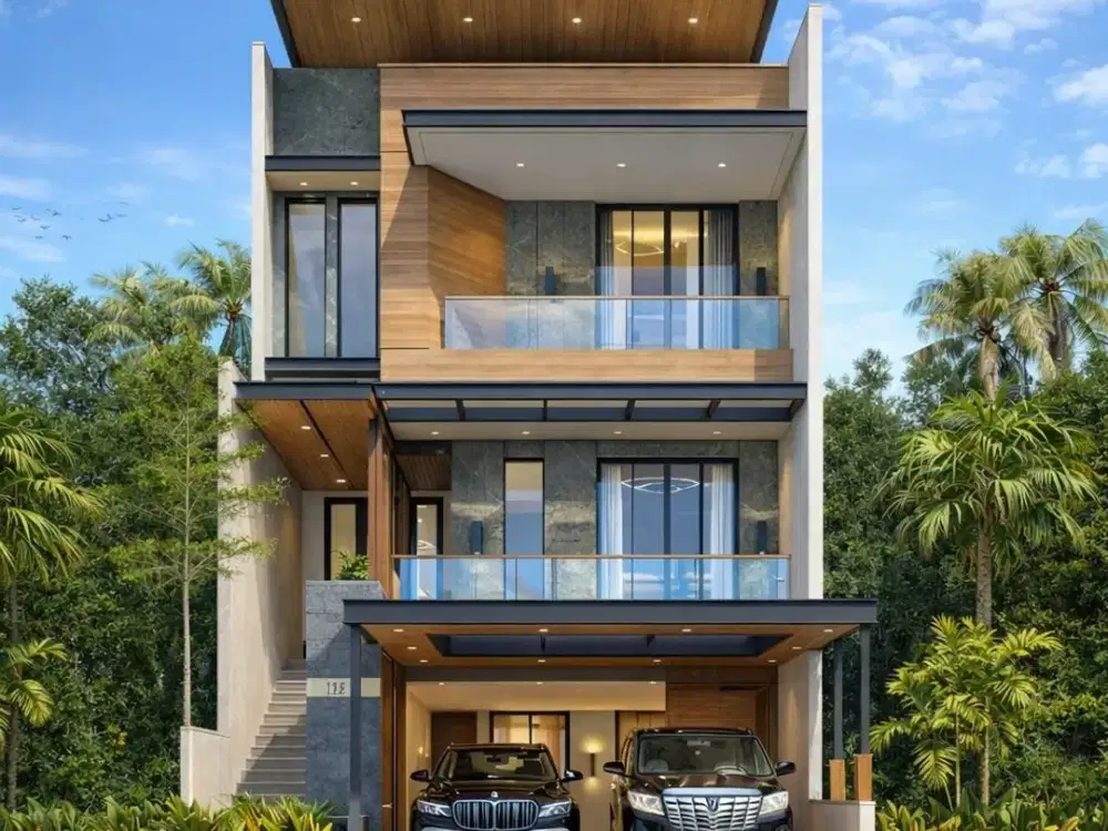 Ss.3607- Murah !! Dijual Rumah Minimalis Modern 8x15 Brand New di Kelapa Nias Hadap Selatan