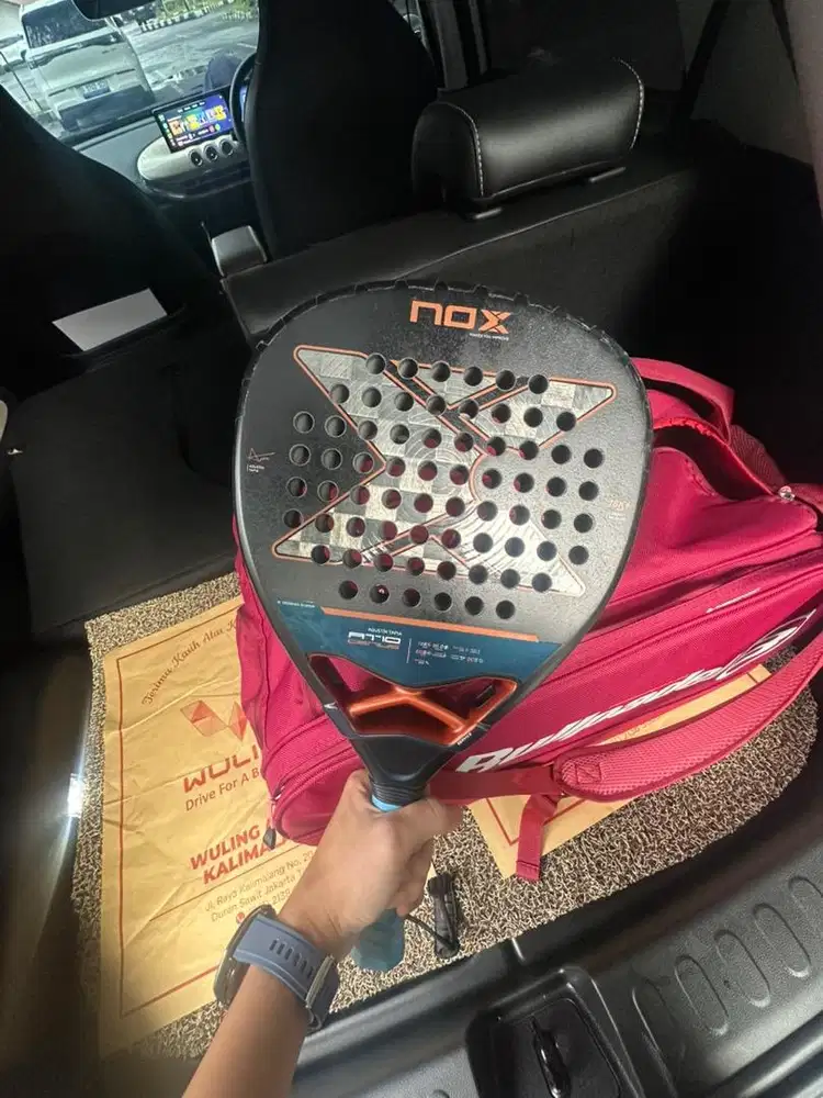Raket Padel Nox AT10 Genius Attack 18K Alum 2025