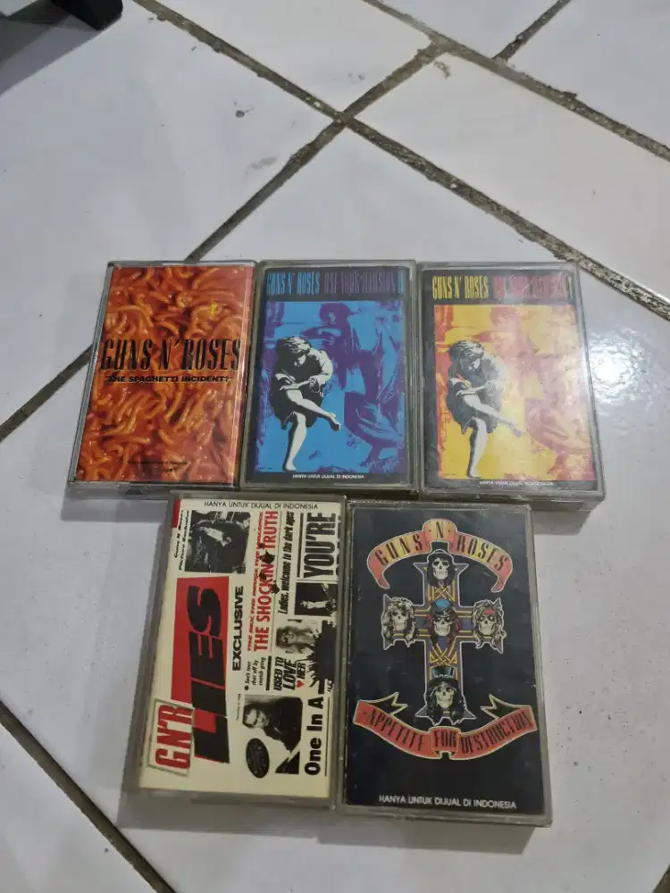 Kaset Musik Koleksi Pribadi