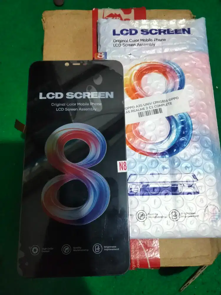 Lcd dan baterai Oppo a3s