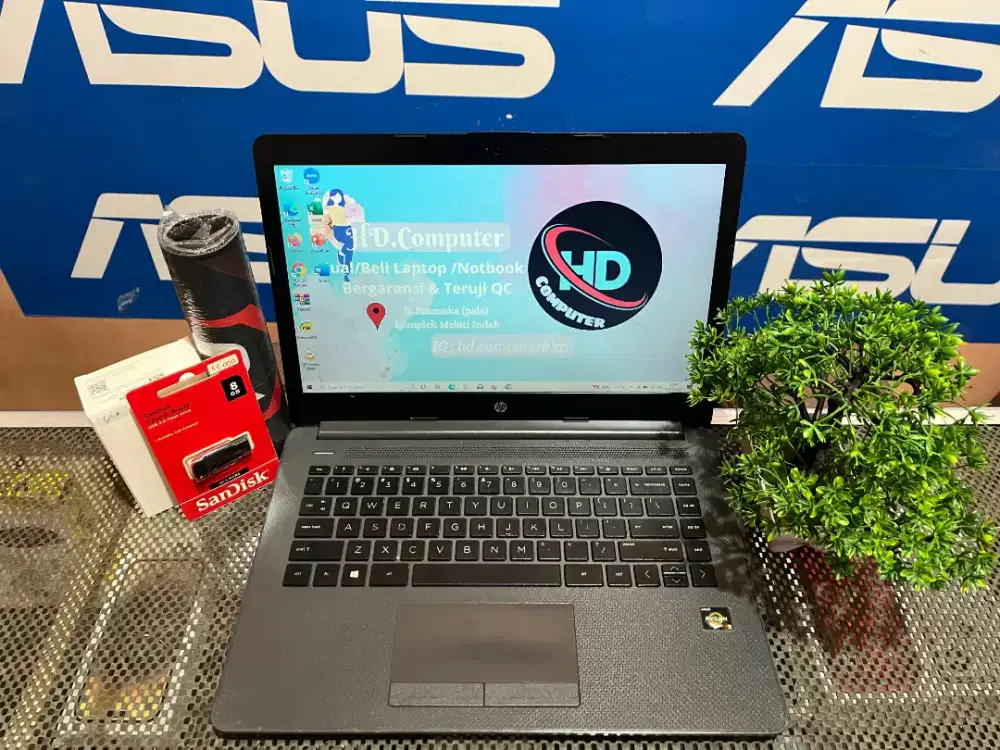 READY HP 14S RAM 8GB AMD RYZEN SPEK GAMING FULLSET