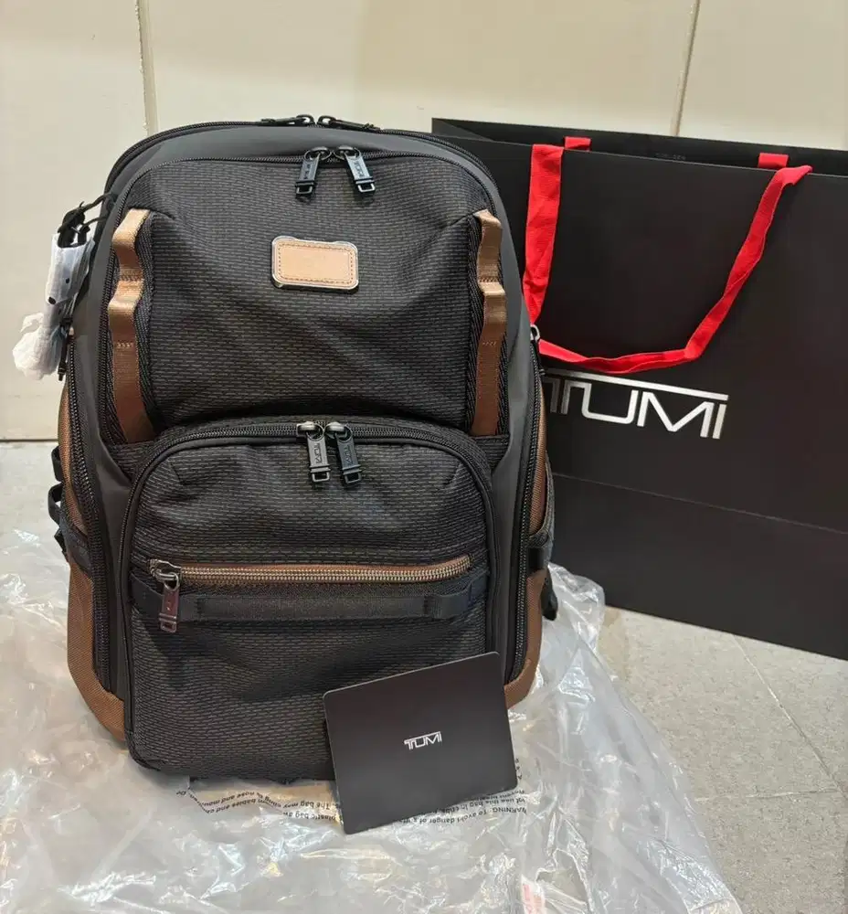 Tumi Backpack Search Hitam