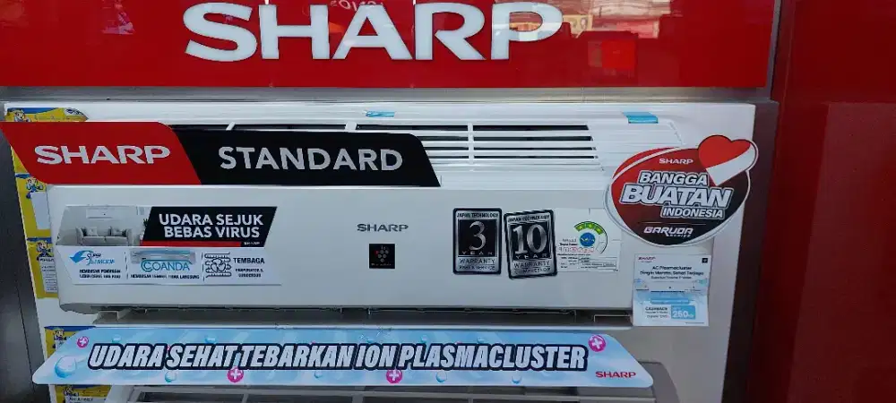 Sharp 1/2PK Bisa Cicil DP 0
