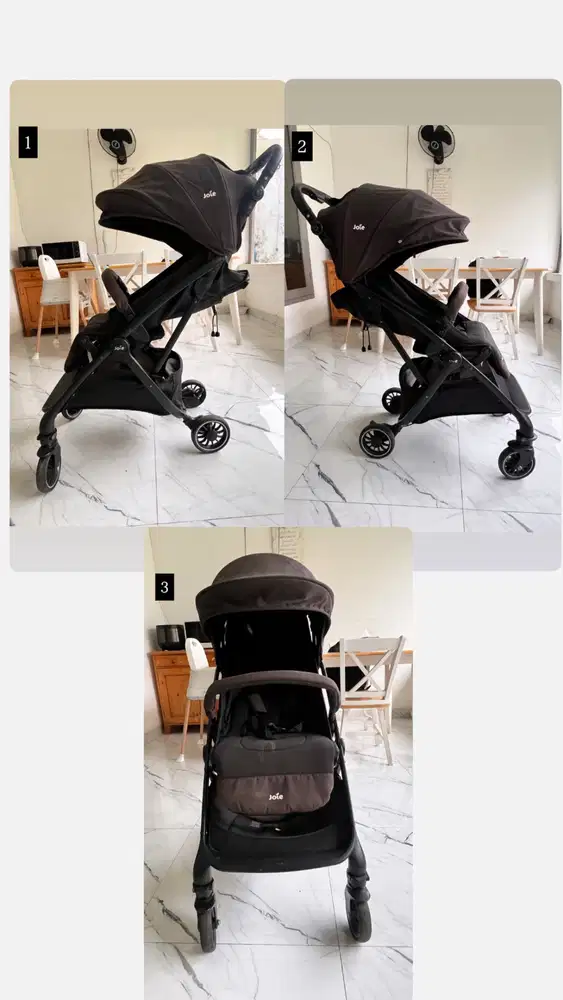 Stroller Joie Tourist Autofold, Cabin Size