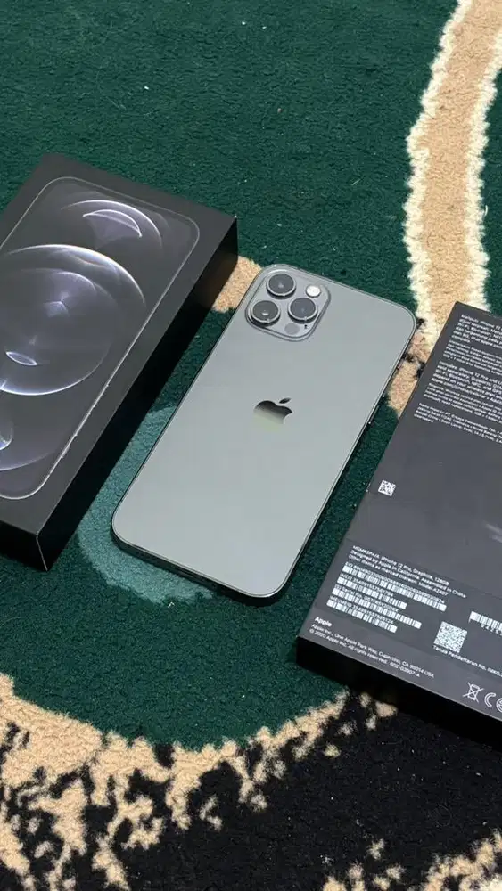iPhone 12 Pro 128GB Graphite Ex iBox Muluss Parahh!!