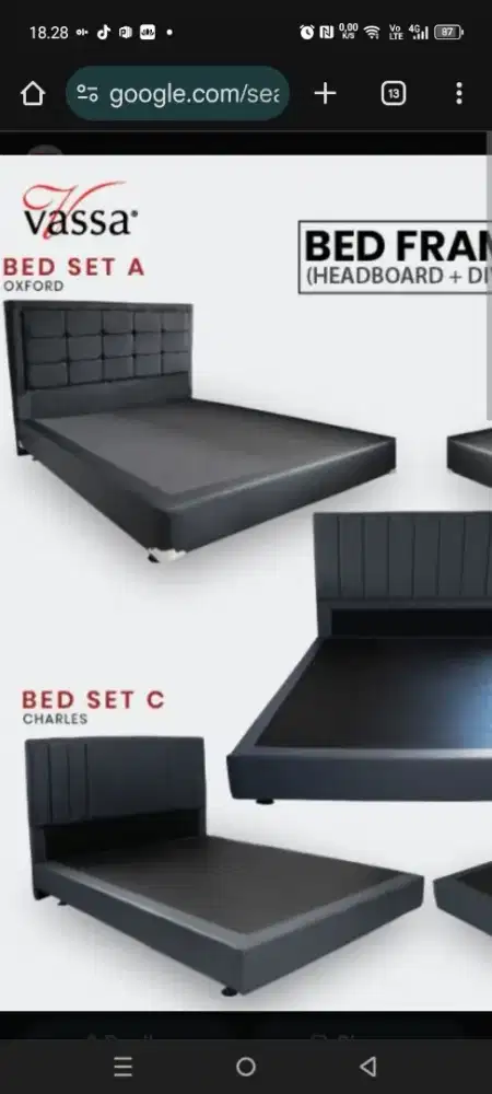 divan ranjang springbed uk.180x200,160x200,120x200