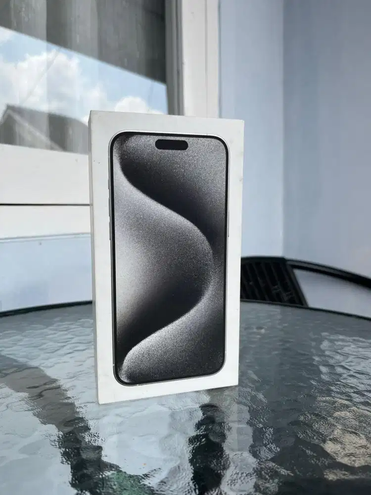 Iphone 15 pro max 256gb silver ibox like new