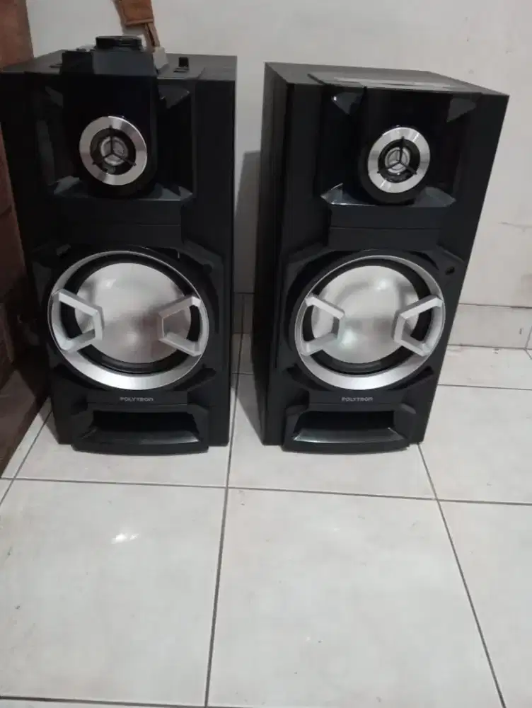Speaker Aktif Bluetooth Polytron Like New