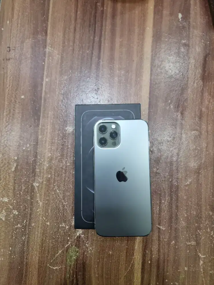 Iphone 12pro Max 128 mulus lengkap