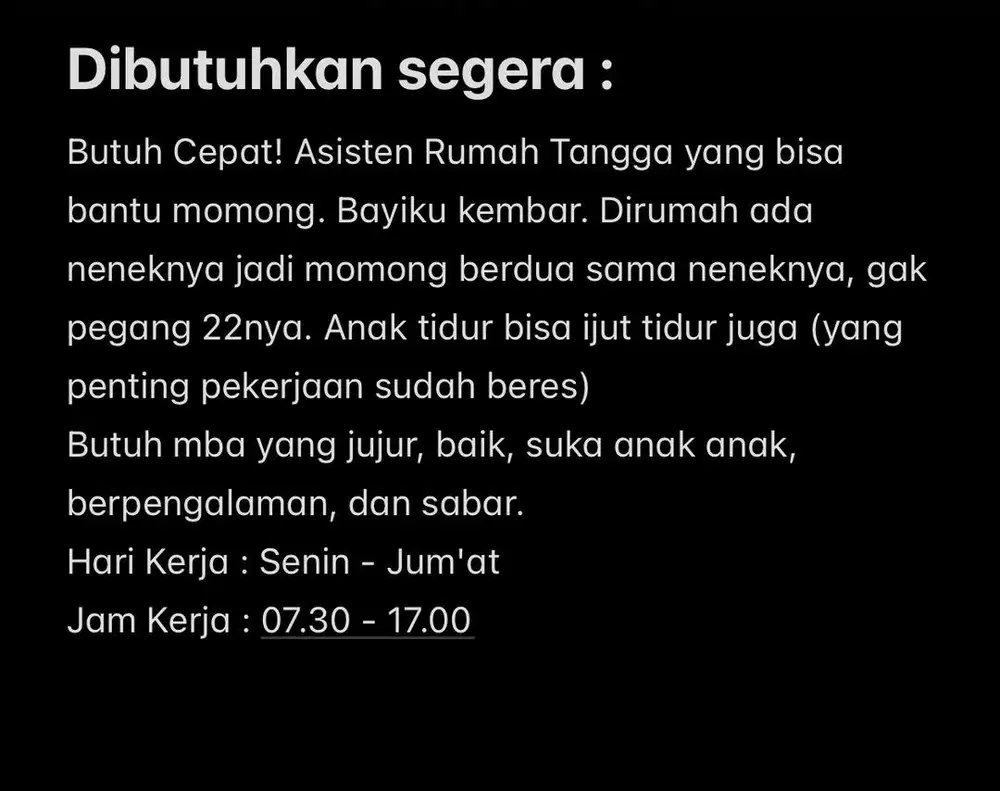 Art Momong Pulang Pergi