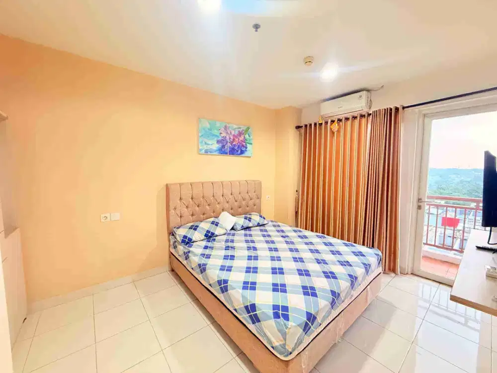 Apartemen 2 Kamar Furnish Siap Huni Belakang Aeon Mall Sentul City, Bogor