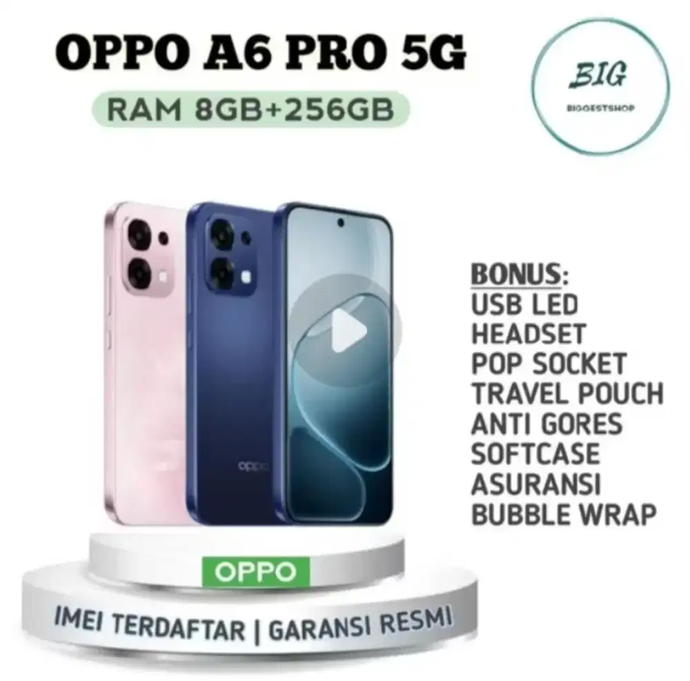 HP Oppo A6 Pro 5G 8/256 Like New