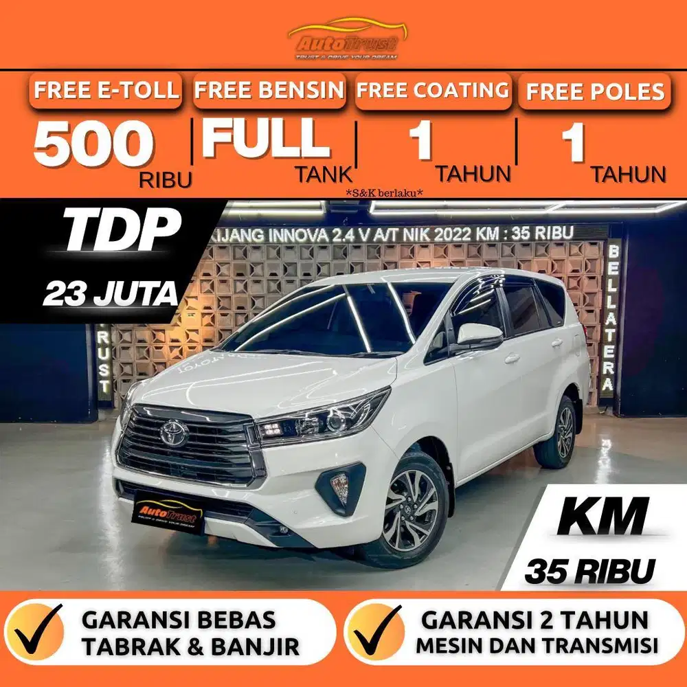 CASH 410 JT Toyota kijang Innova 2.4 V Solar A/T Nik.2022