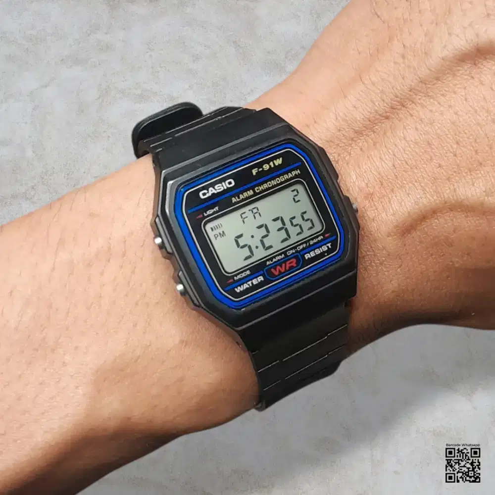 Jam Tangan Casio F-91W Ori