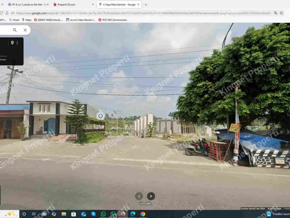 Jual tanah murah jalan raya pakis malang